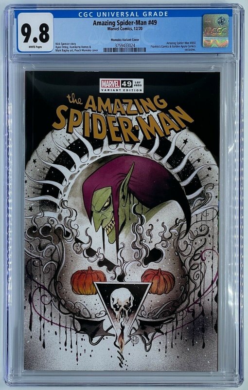 Amazing Spider-Man #49 | Peach Momoko Variant | CGC 9.8