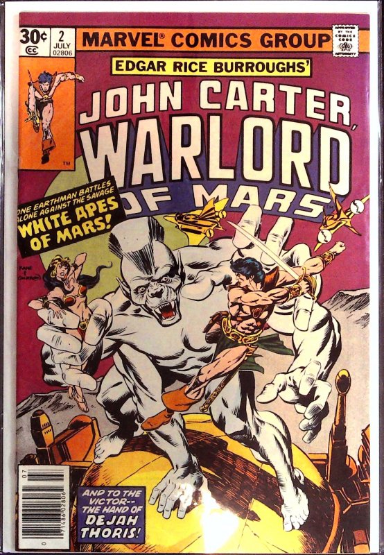 John Carter Warlord of Mars #2 (1977)