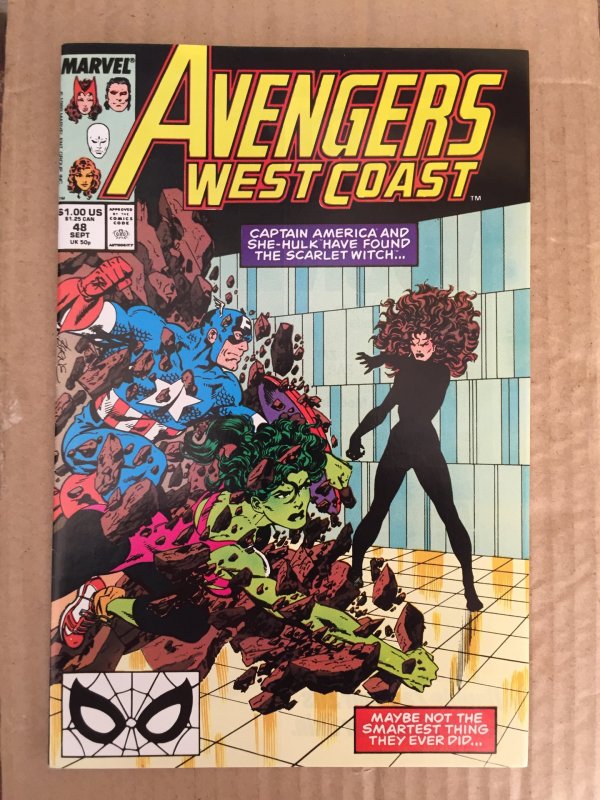 Avengers West Coast #48