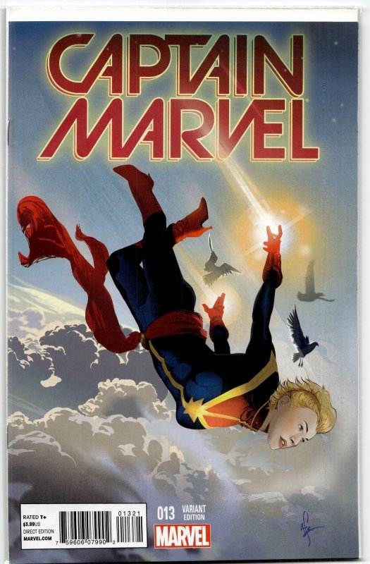 Captain Marvel #13 Variant Cover (2015) Captain Marvel