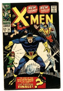 X-MEN #37-comic book 1967-MARVEL COMICS Cyclops VG/FN