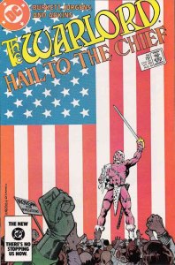 Warlord (DC) #84 FN ; DC | Dan Jurgens American Flag