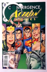 Convergence Action Comics #1 (2015) DC Comics Power Girl Superman Comic Book