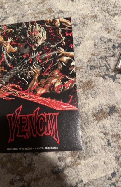 Venom #4 Third Print Cover (2018)stegman variant origin of knull