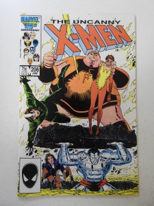 The Uncanny X-Men #206 (1986) VF+ Condition!