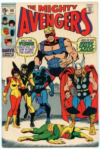 Avengers 68 Sep 1969 NM- (9.2)