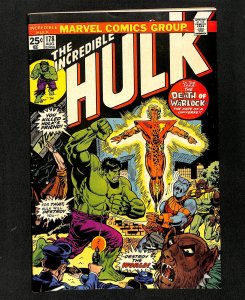 Incredible Hulk (1962) #178 Death of Adam Warlock!