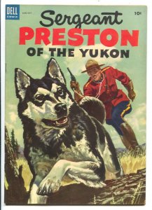Sergeant Preston of the Yukon #8  1953 - Dell  -VF - Comic Book
