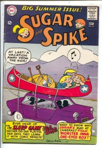 Sugar and Spike #60 1965-DC -paper dolls-Sheldon Mayer-Big Summer issue-VG/FN