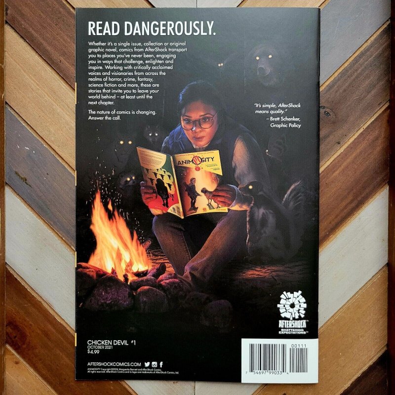 CHICKEN DEVIL #1 NM/New (Aftershock 2021) High Grade BUCCELLATO Series Premiere