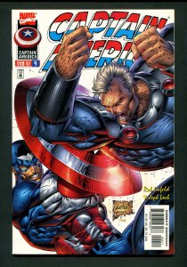 Captain America #4 ( 9.4 NM )  Rob Liefeld Cover & Art / February 1997