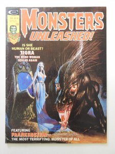 Monsters Unleashed! #10 (1975) Origin Tigra The Were-Woman! Fine Condition!