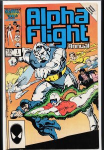 Alpha Flight Annual #1 (1986) Alpha Flight