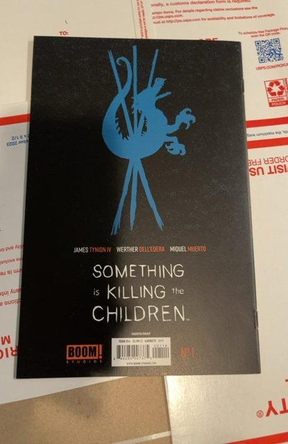 Something is Killing the Children #1 Fourth Print Cover (2019)