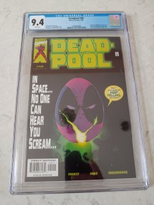 DEADPOOL #40 CGC 9.4 TASKMASTERISSUE! ALIEN MOVIE POSTER HOMAGE COVER