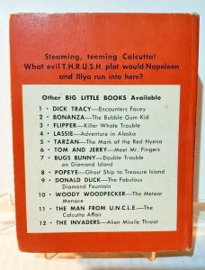 1967 Man from UNCLE Calcutta Affair ORIGINAL Vintage Whitman Big Little Book  