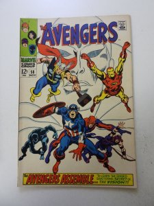 The Avengers #58 (1968) VF- condition