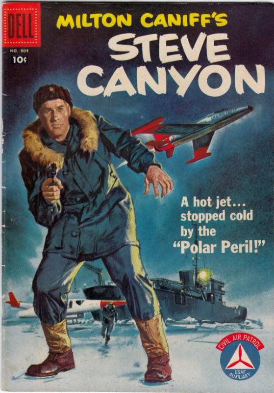 Milton Caniff's Steve Canyon #804 (Apr-57) FN/VF+ High-Grade Steve Canyon