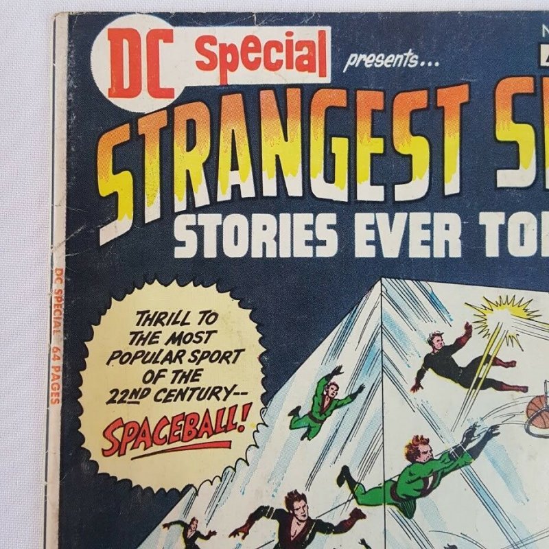 DC Special (1968) #13 Aug 1971 DC Comic Book Strangest Sports Stories