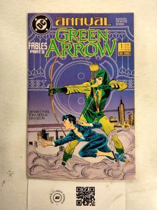 Green Arrow 1988 annual #1 VF+ DC Comics comic book 32 JW63