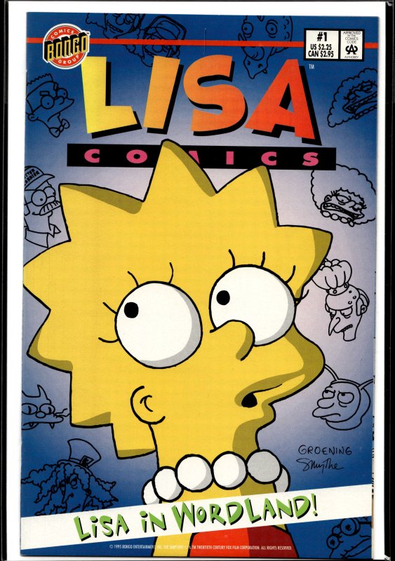 Lisa Comics (1995) Lisa Simpson