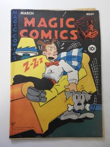 Magic Comics #80 (1946) GD+ Cond centerfold detached, manufactured w/ 1 staple