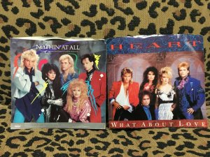 11 Vintage 45s - Women of the 80's - Madonna, Belinda, Tina, Heart! G Cond