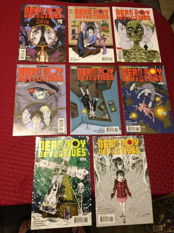 Dead Boy Detectives Comic Lot #1- #8 VF/NM 2014 DC Vertigo