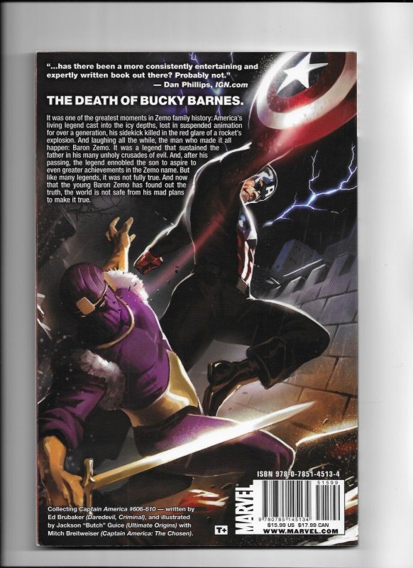 Captain America: No Escape Captain America Paper by Sean McKeever Graphic Novel