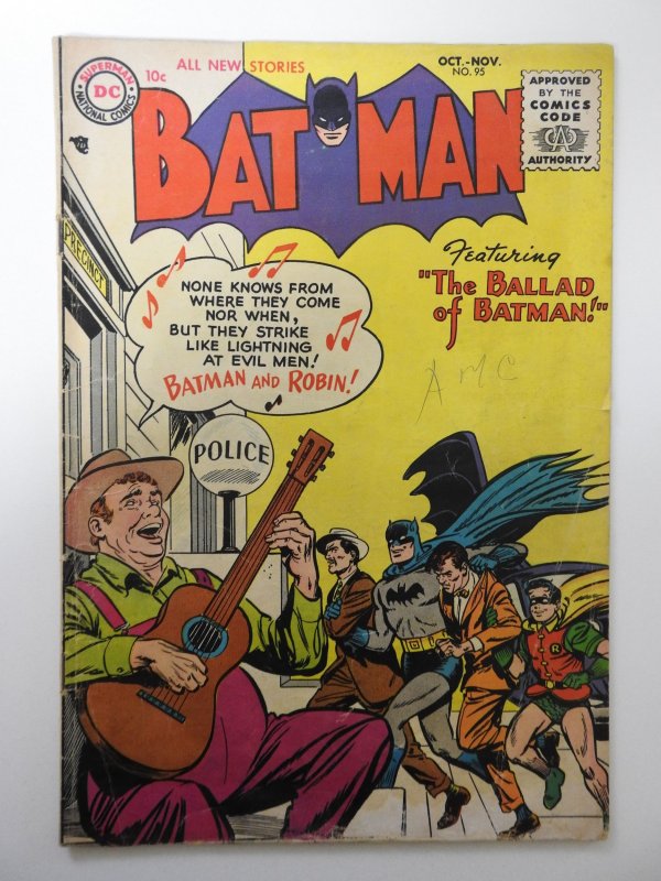 Batman #95 (1955) VG Condition moisture stain