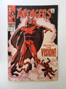 The Avengers #57 (1968) 1st appearance of Vision FN condition