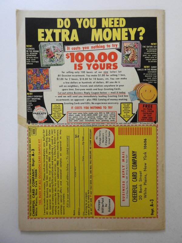 Astonishing Tales #11 (1972) VG+ Condition! tape on back cover