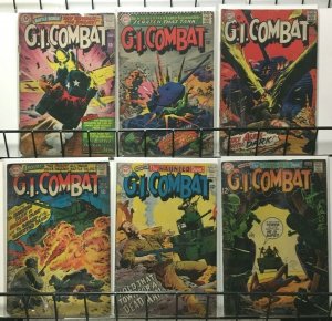 G. I. COMBAT - LOT #1 - DC - 12 ISSUES Within #114-143 - 1965-70 - G+