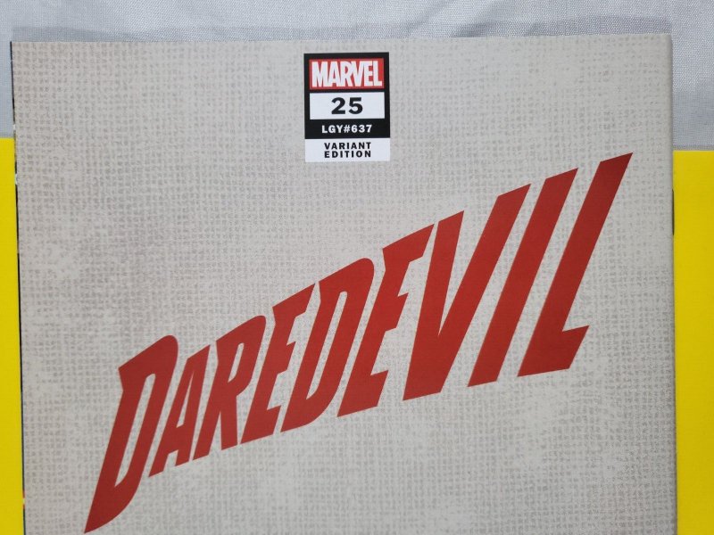 Daredevil #25 2nd Print David Mack Variant 2021 Marvel Comics