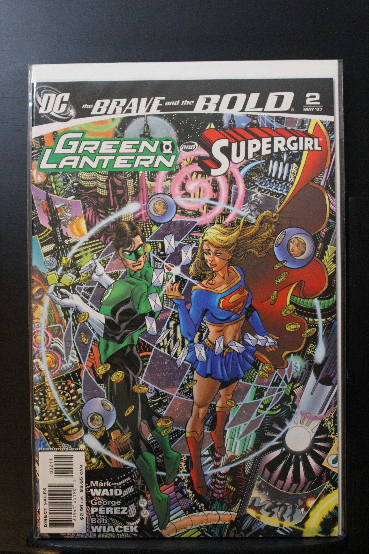 The Brave And The Bold 2 Newsstand Edition 2007 Comic Books Modern Age Dc Comics Green