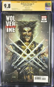 Wolverine : Revenge  (2024) # 1 (CGC 9.8) Signed John Ghang * Marvel *Census = 6