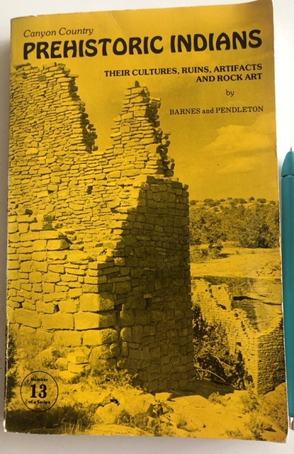 Canyon country prehistoric Indians(256p,1984)their cultures,ruins,artifacts