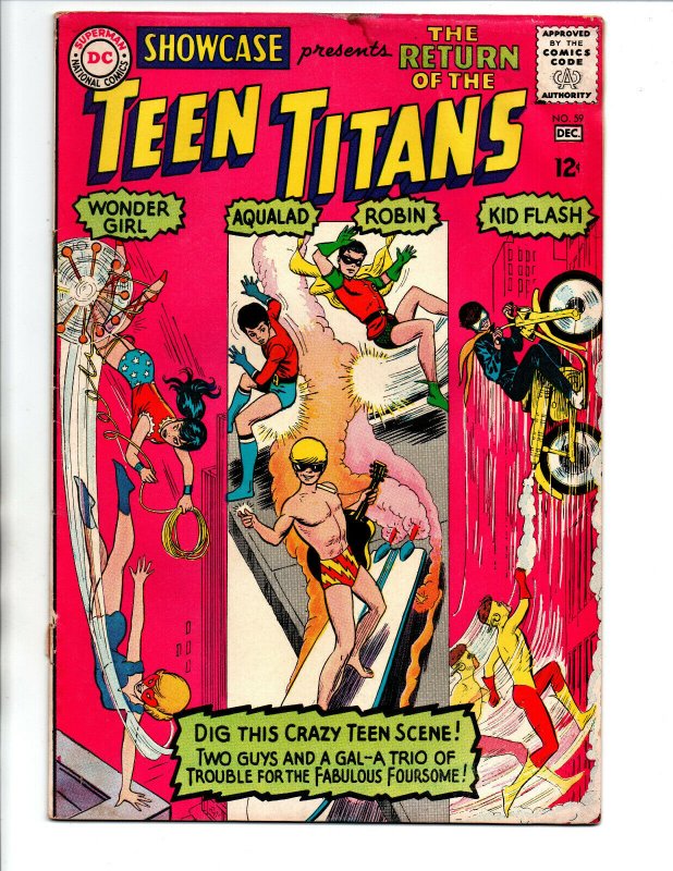 Showcase Presents #59 - 3rd Teen Titans appearance - 1965 - VG/FN