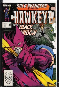 Solo Avengers #7 (1988) Hawkeye
