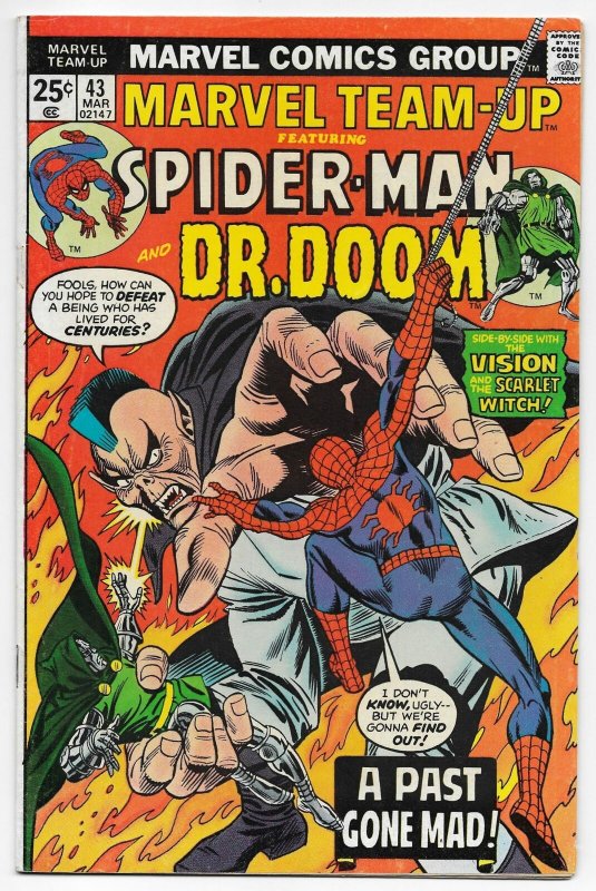 Marvel Team-Up #14 Spider-Man & Doctor Doom | MVS Intact (Marvel, 1975)