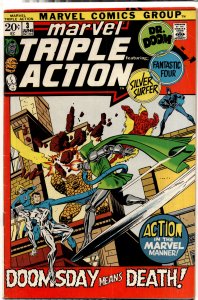Marvel Triple Action #3 (1972) Fantastic Four
