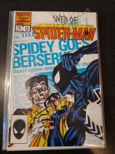​WEB OF SPIDER-MAN #13 BLACK COSTUME