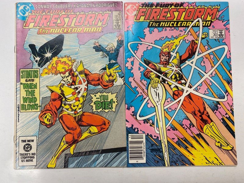 4 Firestorm DC comic book #29 30 31 32 95 KM9
