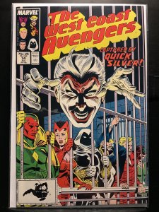West Coast Avengers #34 Direct Edition (1988)