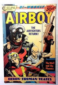 Airboy #2 (1986) Eclipse Comics 1st Print Comic Book