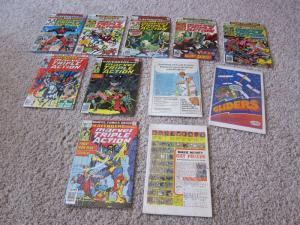 The Avengers Starring Marvel Triple Action #35-44 Run F/VF (7.0) (598J)