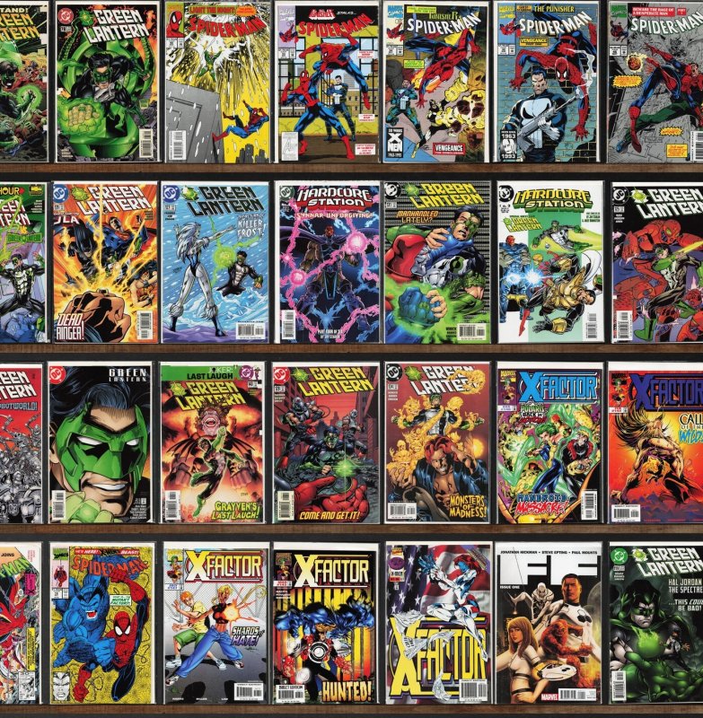 Huge Lot 130+ Comics with Green Lantern, Detective Comics, X-Factor & More!