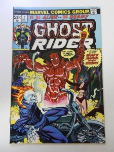 Ghost Rider #2 (1973) 1st Full App of Daimon Hellstrom VF- condition