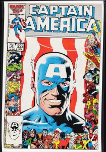 Captain America #323 (1986) Captain America [Key Issue]