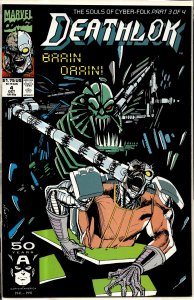 Deathlok #4 Direct Edition (1991) Deathlok